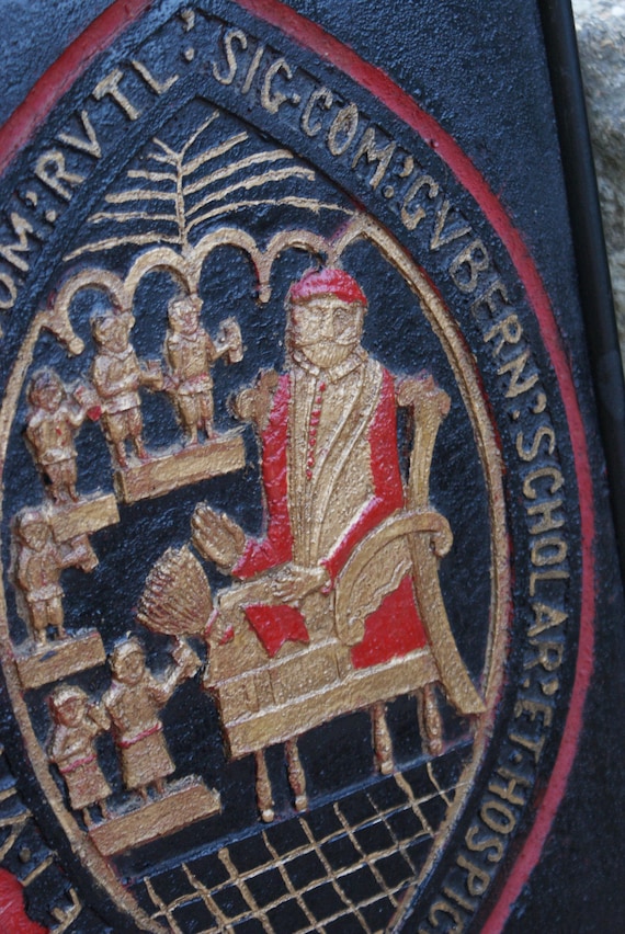 Vintage Public/Private School Emblem, Oakham School