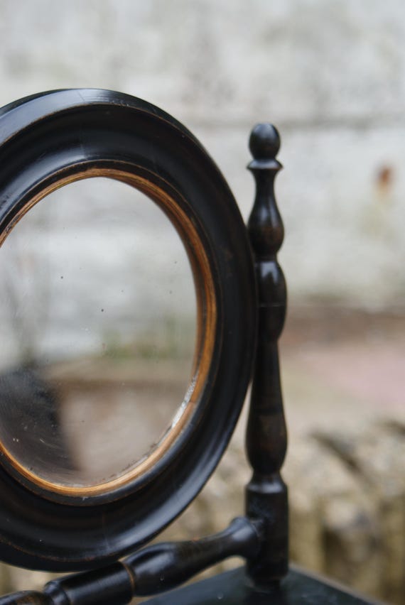 Small Elegant Vintage Shaving/Vanity Mirror