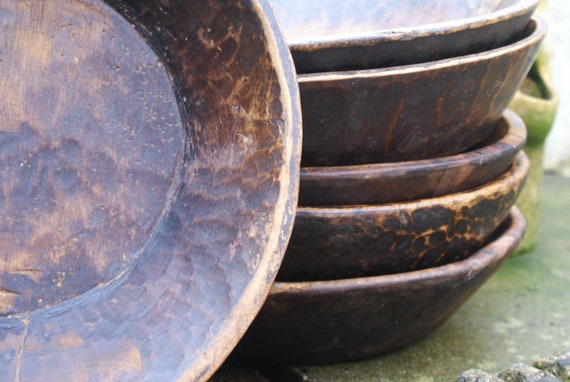 Carved African Bowls