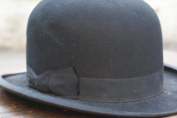 Vintage circa 1940's Bowler Hat By Jacksons LTD Stockport