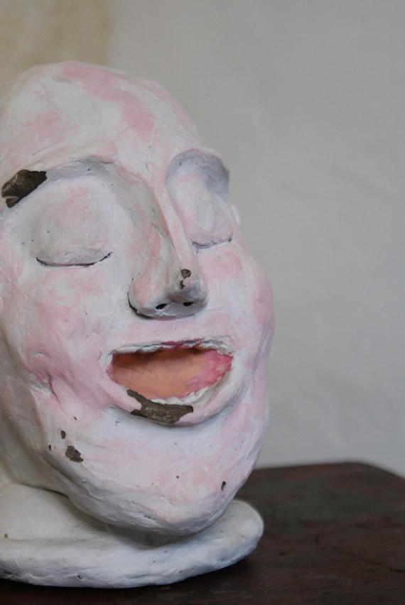 Laughing Man Studio Pottery Sculpture