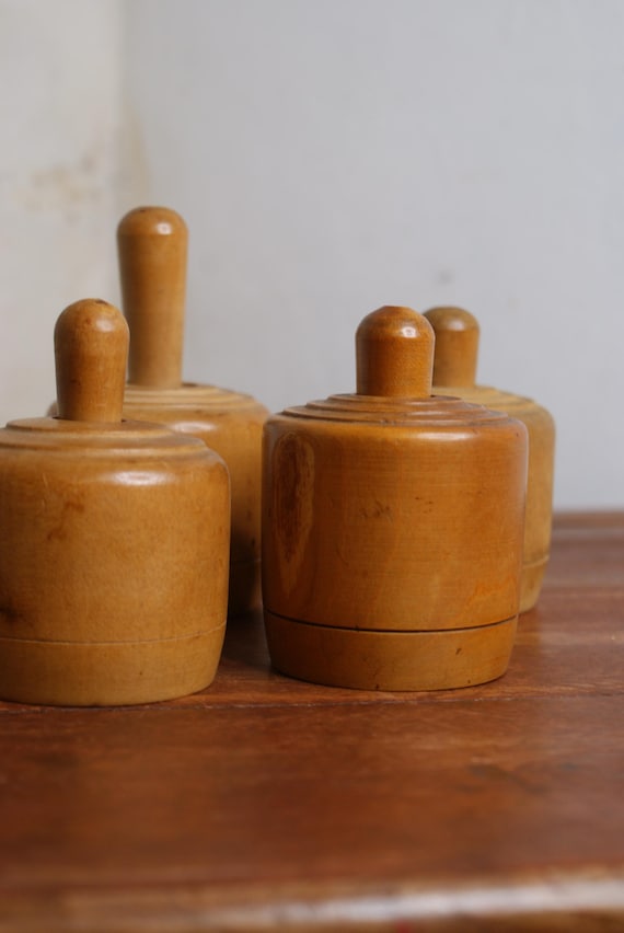 19th Century Treen Butter Moulds