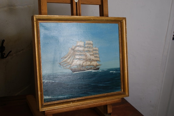 Clipper Ship 'Cutty Sark' At Sea Oil on Canvas