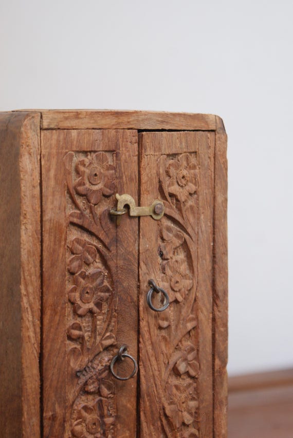 Miniature Folk Art Wardrobe