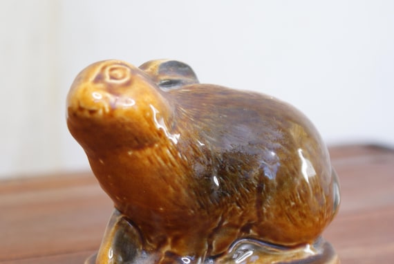 Vintage Ceramic Rabbit Piggy Bank