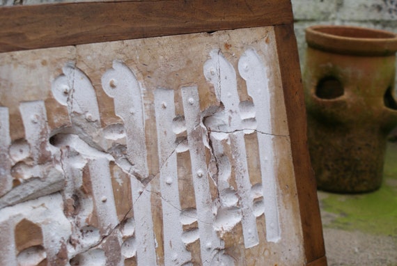 Circa 1900's Iron Foundry Moulding