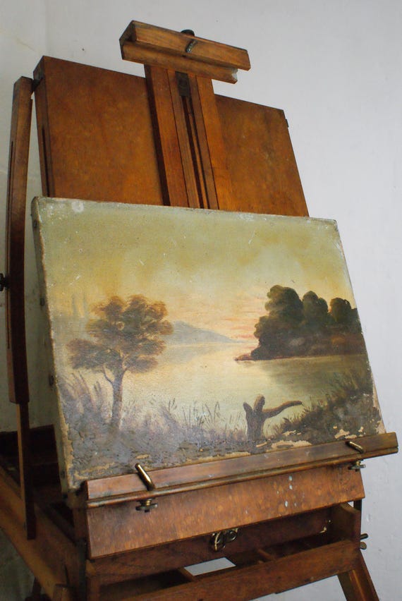 Unframed Oil on Canvas