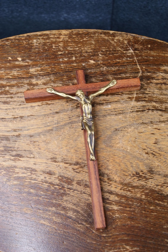 Small Simple French Crucifix