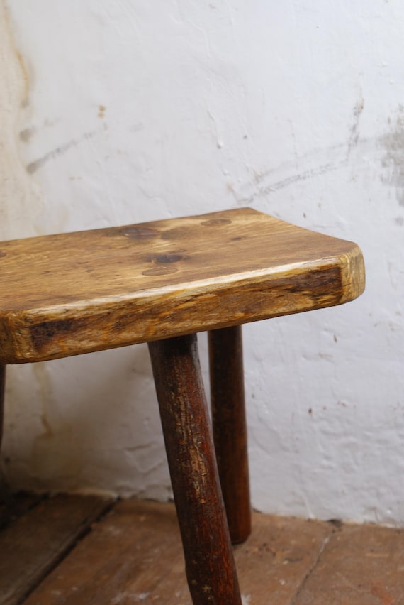 Rustic Antique Milking Stool