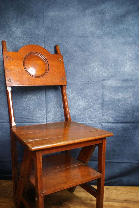 Oak Metamorphic Library Chair C.1890