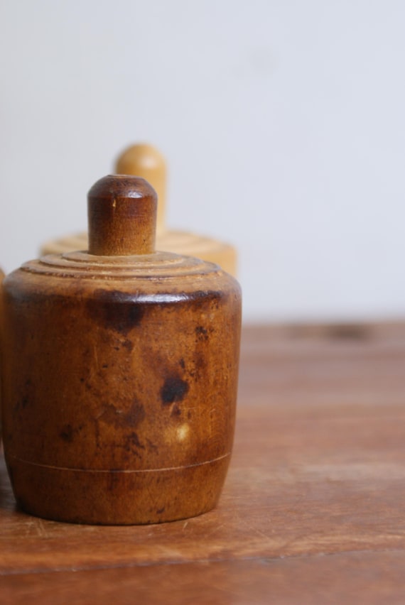 19th Century Treen Butter Moulds