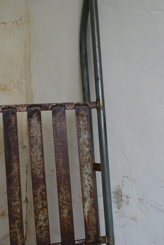 Vintage Industrial Pipework Sledge