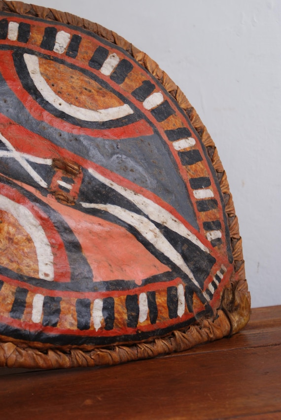 African Maasai Warrior Buffalo Hide Shield