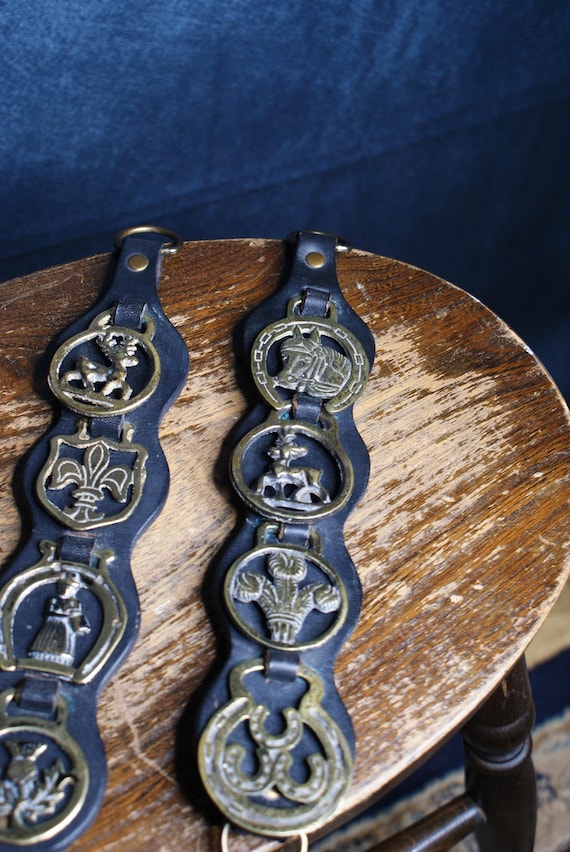 Vintage English Horse Brasses
