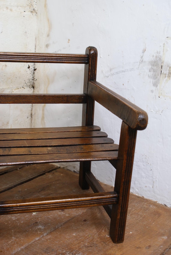 Vintage Miniature Wooden Chair