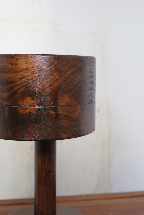 Mid to Late 20th Century Milliners Top Hat Block