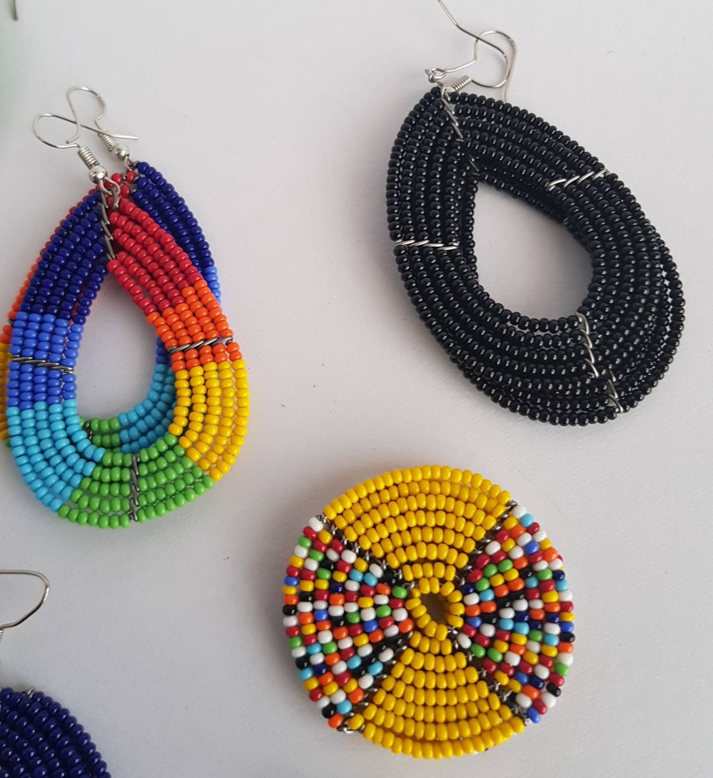 Wholesale African earrings Assorted earrings for women Maasai | Etsy