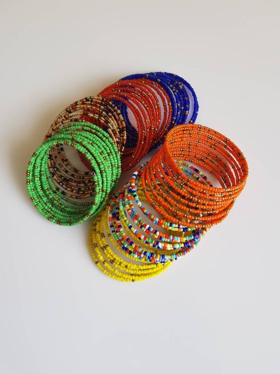 Wholesale bracelets for women Spring bangles Beaded bracelets gift for her