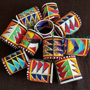 Set of 11 Maasai beaded bracelets, African bracelets for women ,  beaded bracelets, wholesale bracelets , Colorful bracelets.