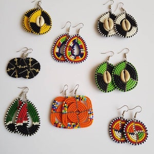 Maasai earrings for women,   African earrings , Masai earrings.