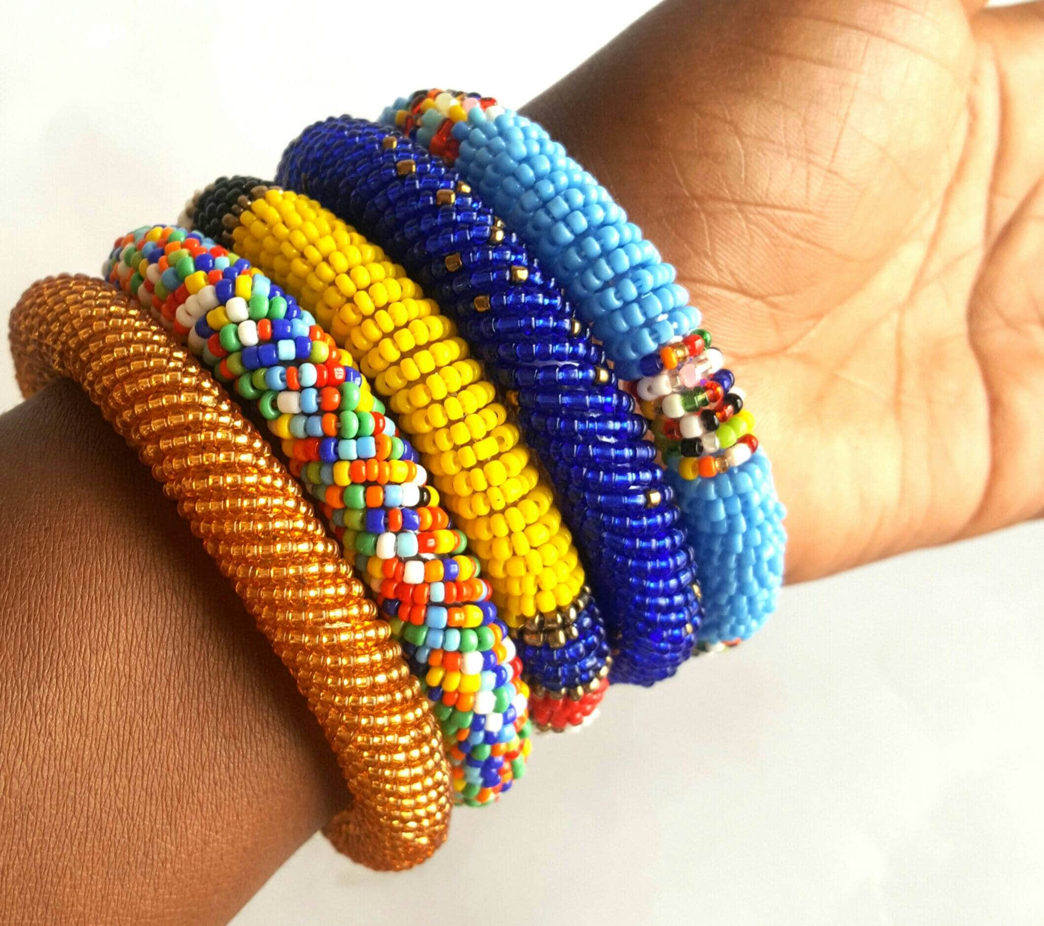 Maasai handmade bracelets women bracelets maasai bangles
