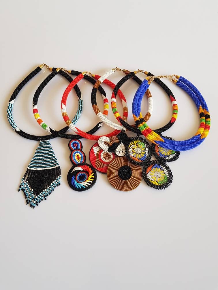 Wholesale African jewelry wholesale necklaces Assorted Etsy