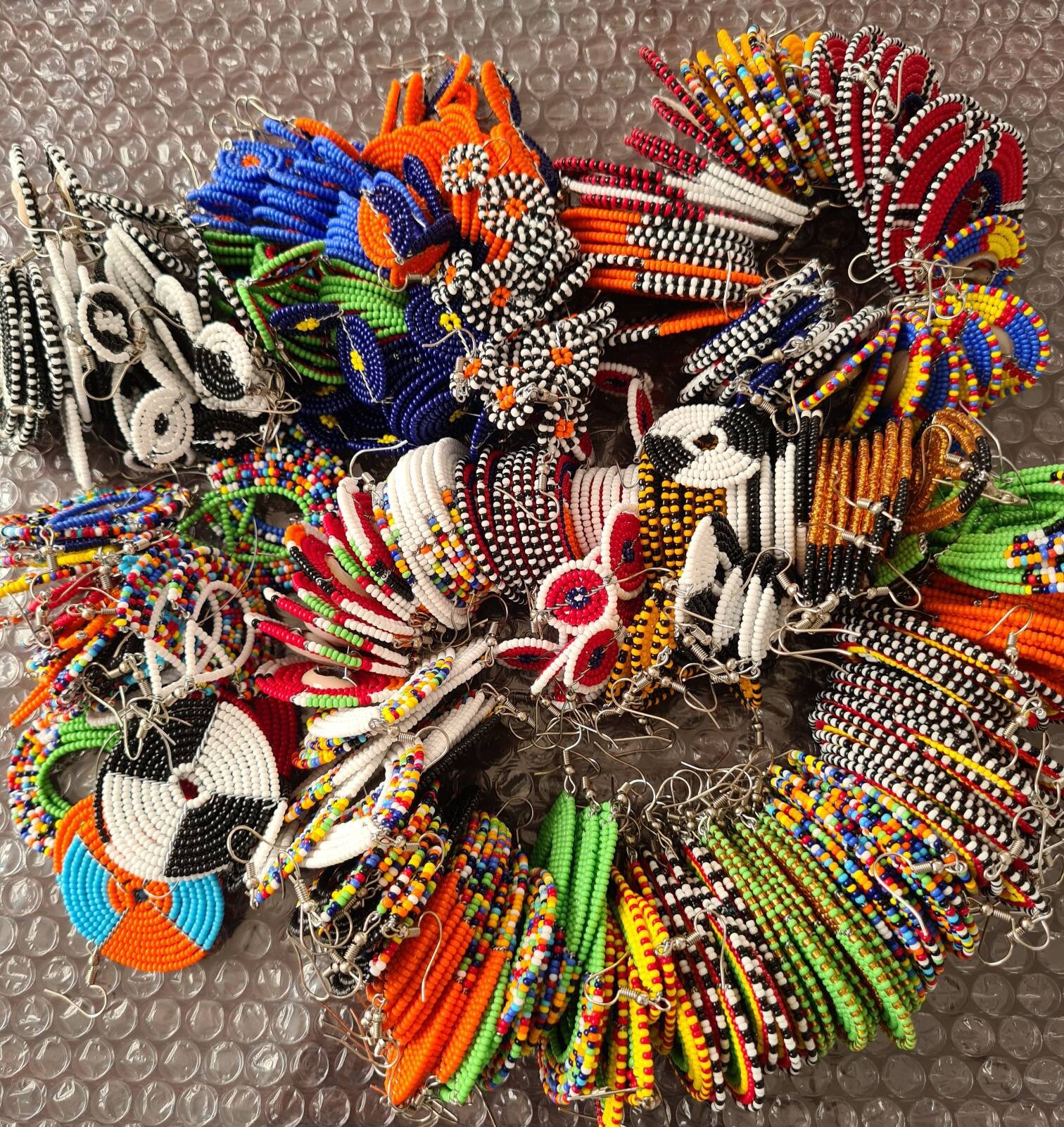 100 Wholesale Maasai Earrings Wholesale African Jewelry Etsy