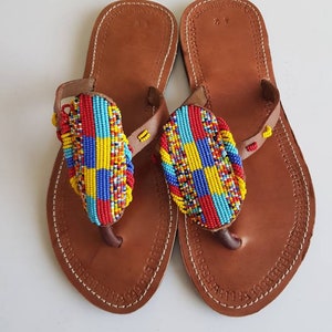 Wholesale African Maasai Sandals Assorted African Sandals - Etsy