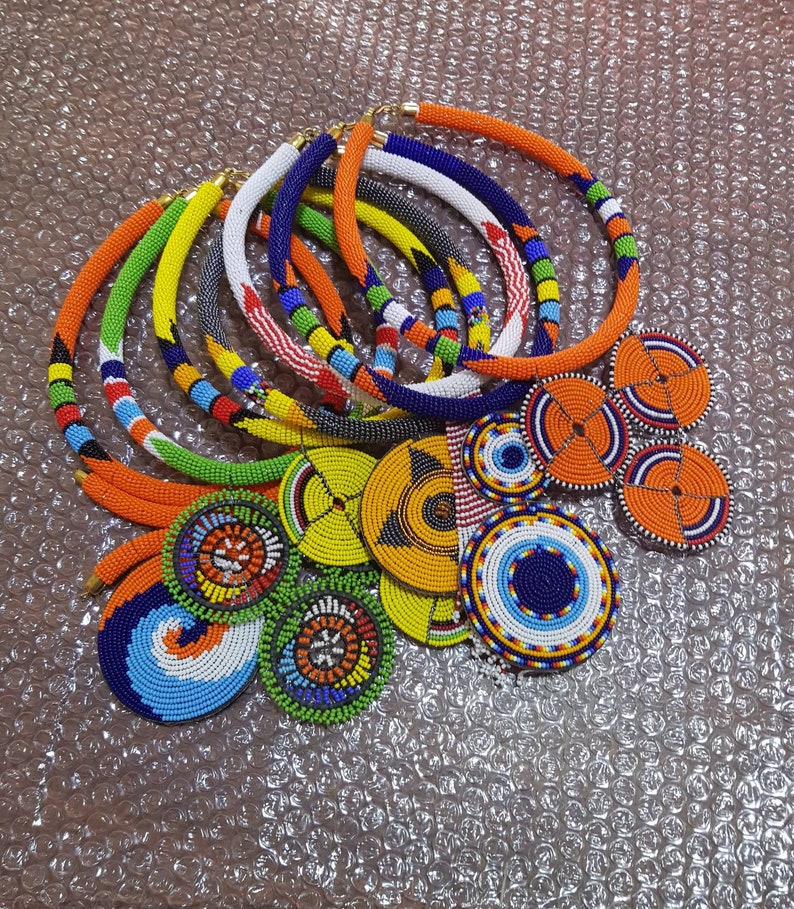 Wholesale African Necklaces Assorted Necklaces African Etsy