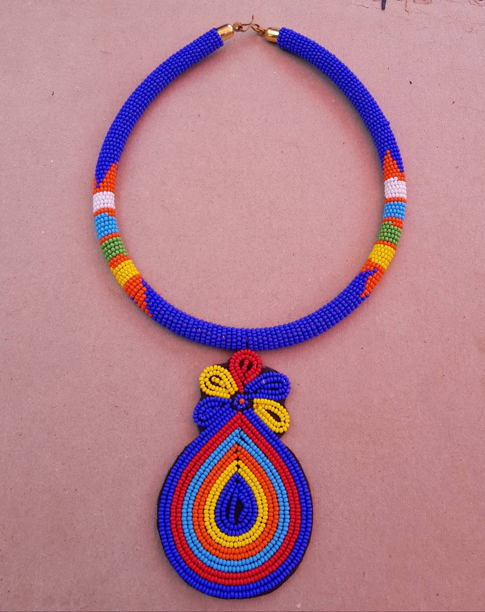 African Pendant Necklace African Necklace for Women Afican Etsy
