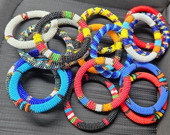 20pcs Maasai wholesale bracelets , African bangles , assorted bracelets, maasai bangles , African bracelets.