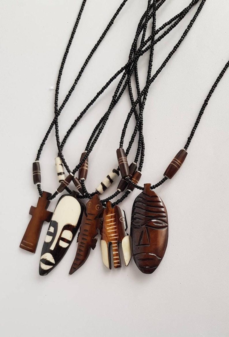Wholesale African Pendants / African Bone Pendants / Assorted Etsy