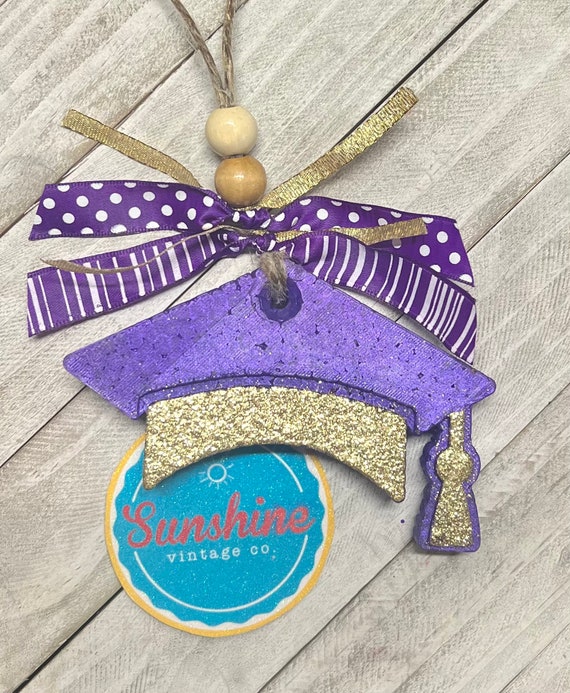 Graduation Cap Car Freshie Etsy