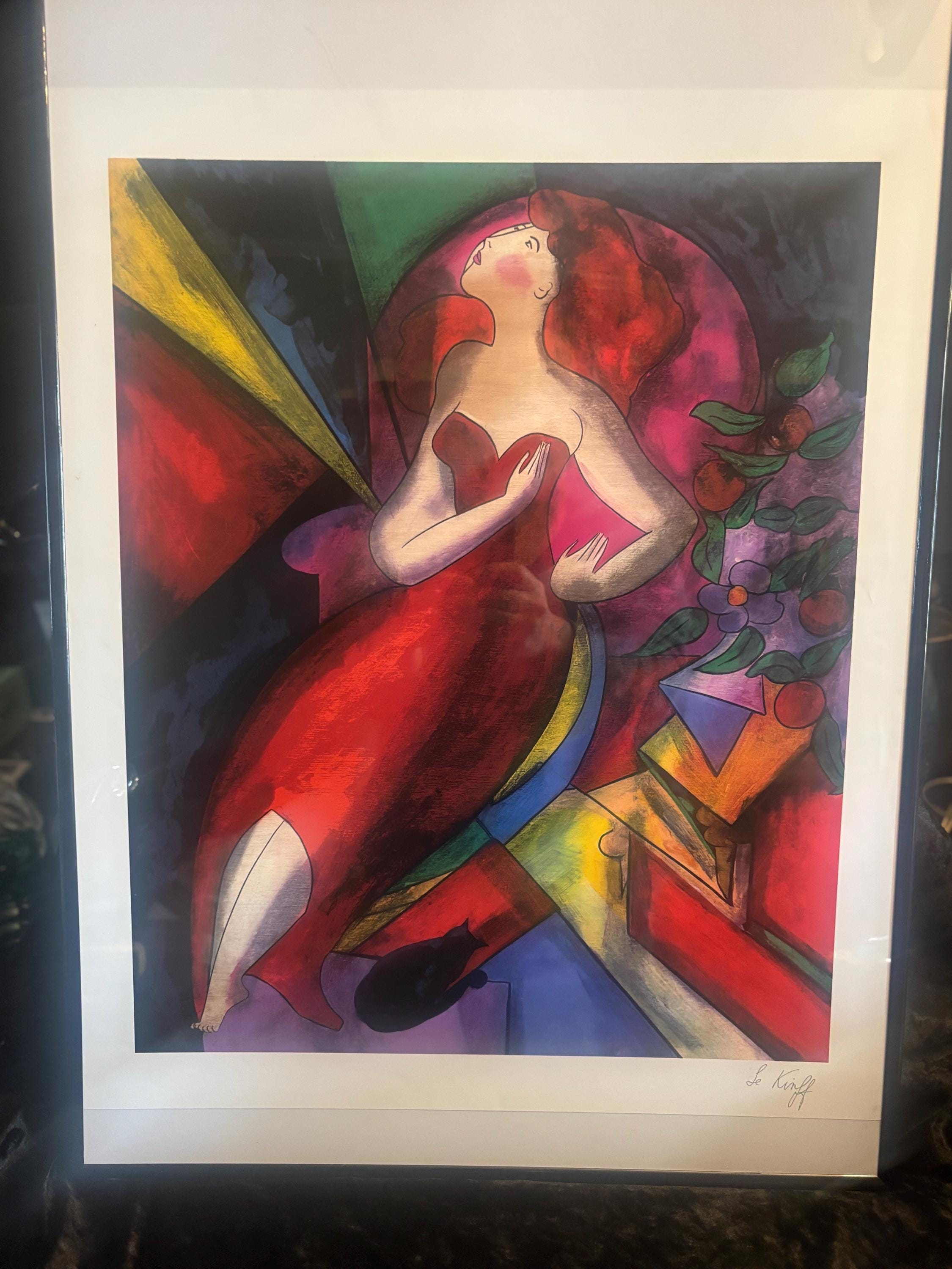 Linda Le Kinff Lithographs - Etsy