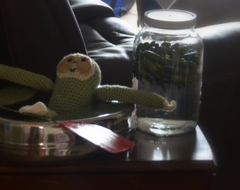 TWD Gremblygunk, The Walking Dead Eugene&#39;s Gremblygunk, Crochet Gremblygunk, Sloth Plushie Prop -- Made To Order - Best Selling -Top Selling