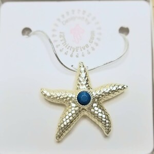 Starfish Necklace Starfish  Jewelry Starfish  Sea Life Marine Beach Charms  Jewelry