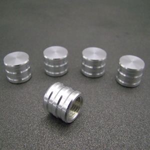 Valve stem caps Billet aluminum Sport GT3 Road race Hot rod 4 pack made in the usa