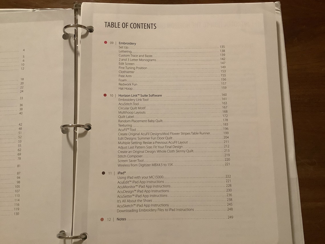 Janome 15000 Sewing Machine Workbook Etsy