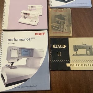 Sewing machine Manuals
