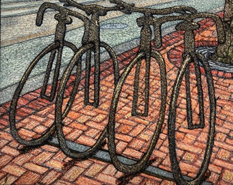 Portland Bike Rack Art