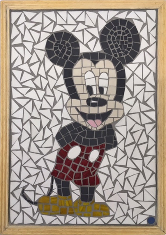 mickey mouse lego mosaic