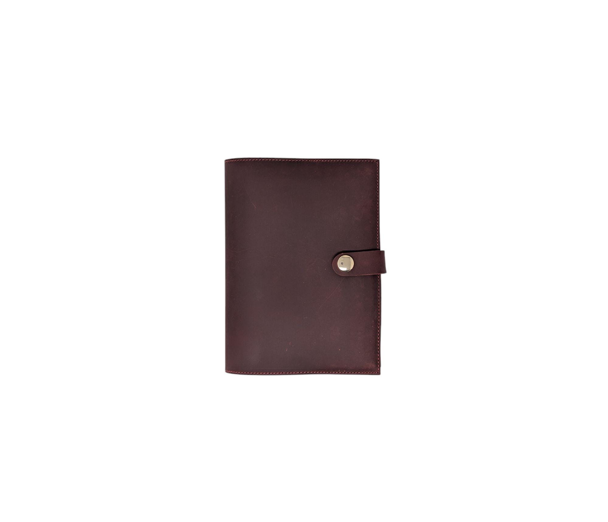 Ready to post red thick leather cover, bible protector, Height 17.8cm(7"), Width 12.6 cm(4 7/8"), Depth 3.2cm(1 1/4")