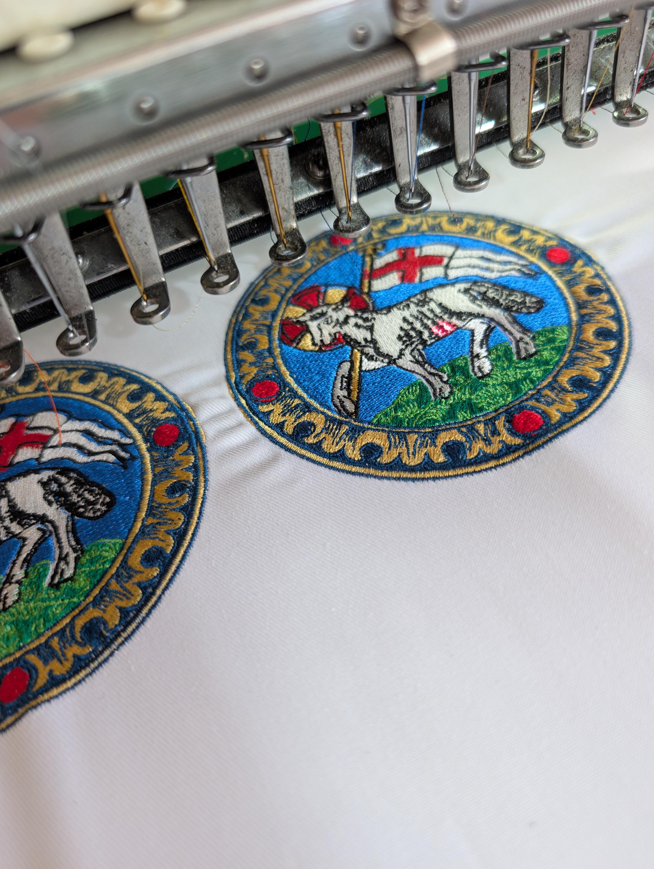 United Kingdom Union Jack e Patch ricamato Germania bandiera tedesca