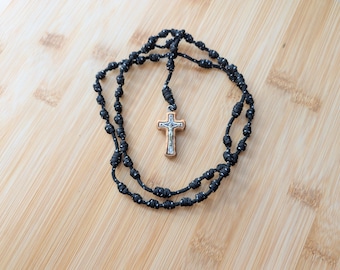 Paracord Rosary, Army Rosary, Military, Rugged rosaries, Baptism gift, First communion, Confirmation, The Holy Rosary, Knotted Rosary