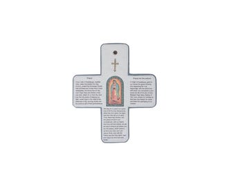 Our Lady of Guadalupe Leather Pocket Oratory – Travel Prayer Kit | Catholic Gift | Pro-Life Devotion | Handmade Mini Altar