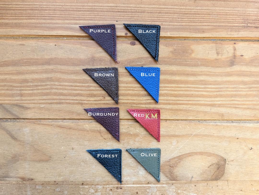 Personalized Leather Bookmark, Gift For Him, Christmas, Husband, Anniversary, Girlfriend, Valentines Day, Wife Bookmark, Gift For Reader