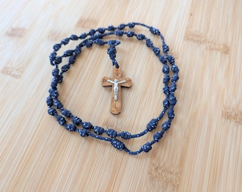 Paracord Rosary, Army Rosary, Military, Rugged rosaries, Baptism gift, First communion, Confirmation, The Holy Rosary, Knotted Rosary