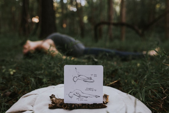 108 Asanas Flashcards Yoga Cards 108yogalove Align Etsy