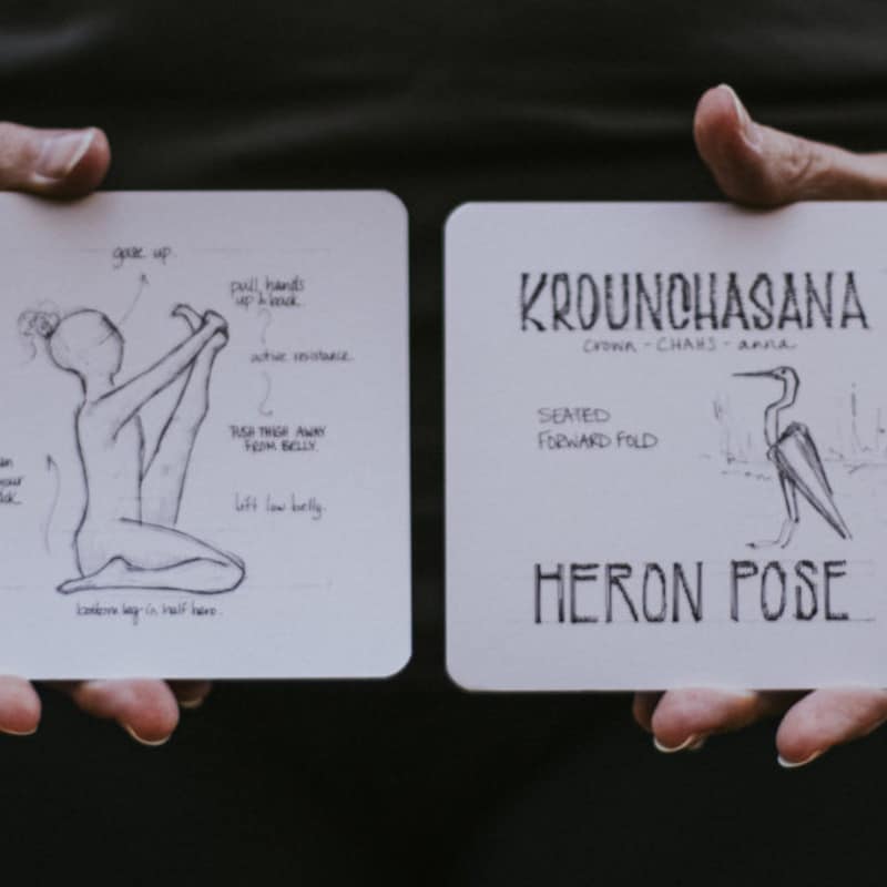 108 Asanas Flashcards \ Yoga Cards \ 108YogaLove \ Align. Refine. Design .. The Union of Yoga & Art