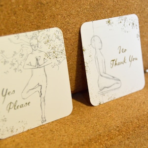 Yoga Consent Cards / High Quality Matte Cardstock / Yoga Permission Cards / Yoga Accessory / Visual Aids / Yoga Tools image 5